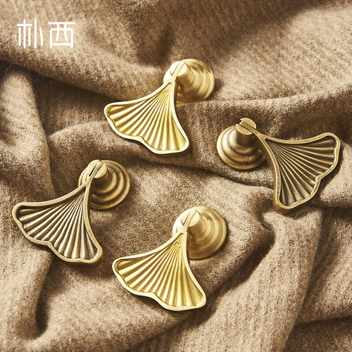 朴西单孔黄铜柜门抽屉轻奢北欧风