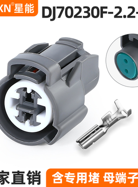 2P防水连接器6189-0156汽车机油感应塞压力传感器插头DJ3022-2-21