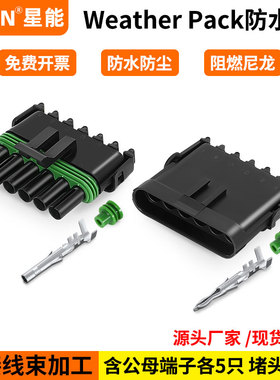 Delphi传感器12010975/12015799汽车防水连接器DJ3061Y-2.5-11/21