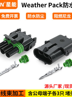 Delphi传感器12010717/12015793汽车防水接插件DJ3031Y-2.5-11/21