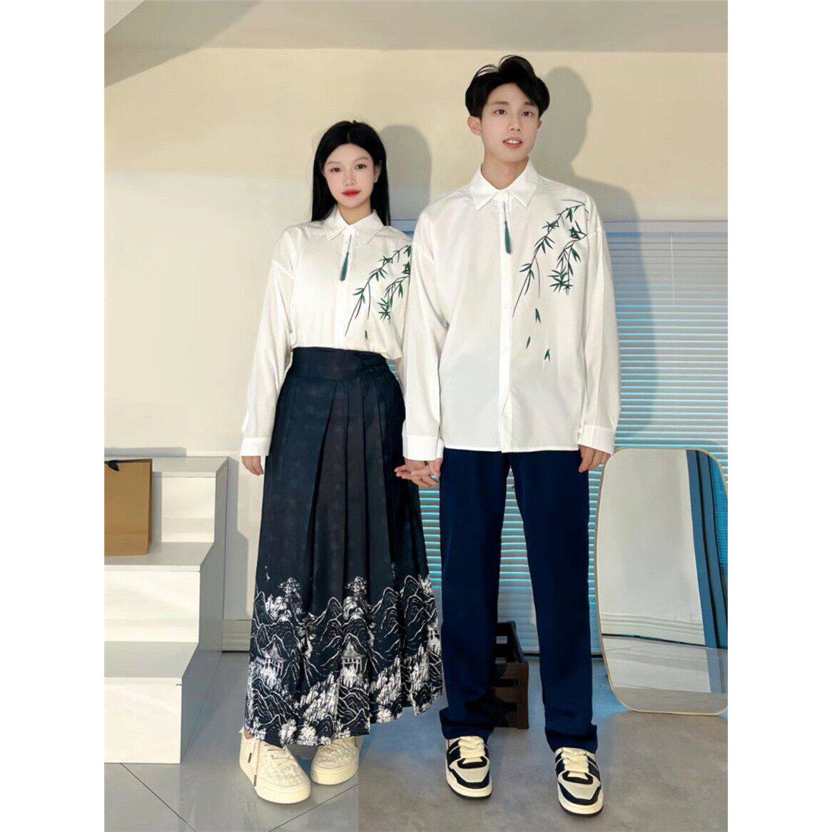 新中式班服汉服初中高中