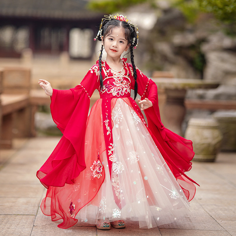 汉服女童2026新款中国风