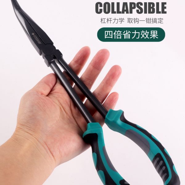 钳子器器摘钓鱼钩器新型路亚钩海钓深喉脱钩钩多功能不锈钢大物取