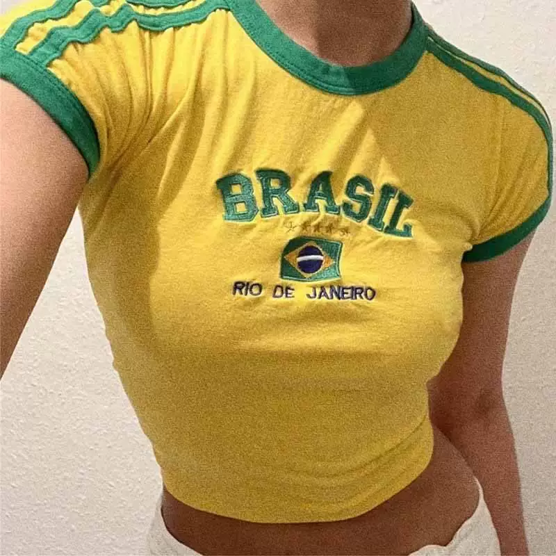 2024 Top Green Tshirt Short Sleeve Baby Girl Top