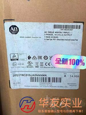 AB罗克韦尔变频器20G11NC015JA0NNNN