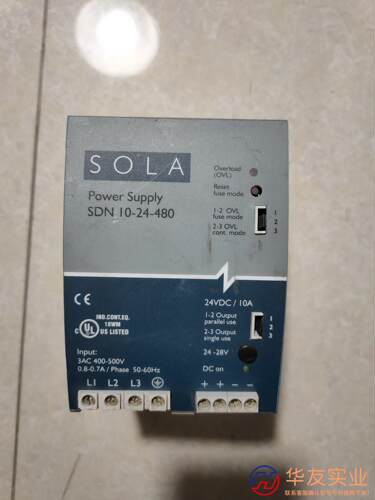SOLA SDN10-24-480 轨道式电源