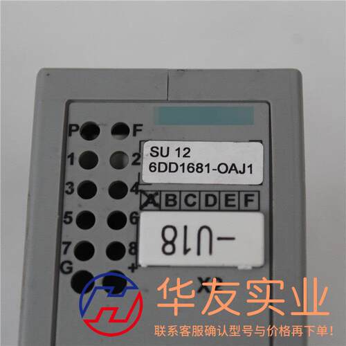 6DD1681-OAJ1SIEMENS西门子模块