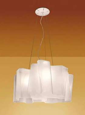 法式中古Artemide设计师logico餐厅客厅灯具别墅云朵玻璃卧室吊灯