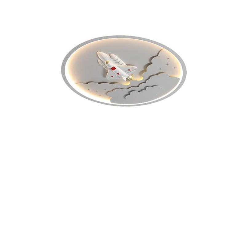 全光谱护眼灯2023年新款男孩小火箭儿童灯现代简约大气卧室吸顶灯