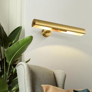 全铜照画灯油画打画灯书墙柜书架补光复古装饰画壁灯