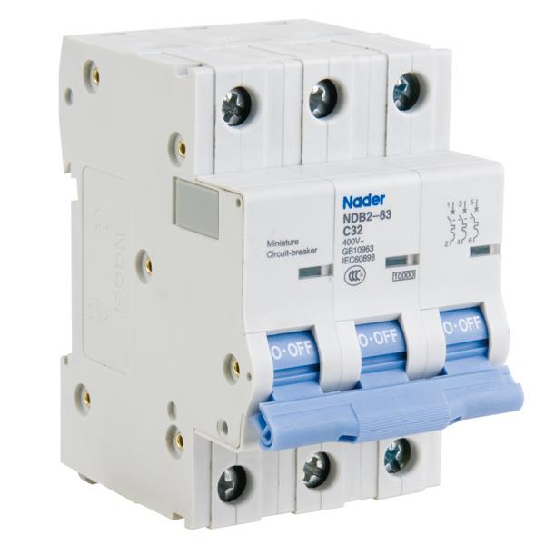 上海良信电器微型断路器NDB2T工业用小型断路器 NDB2T-63B