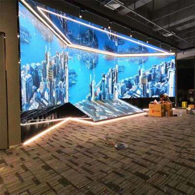 室内广告led显示屏酒店商场P2.5高清全彩屏公司会议室电子大屏幕