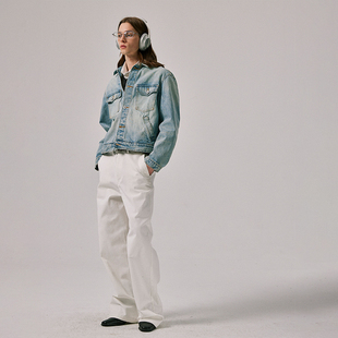 Amicus Animae百年传承美国Cone VTG感做旧浅蓝牛仔夹克 56夹克