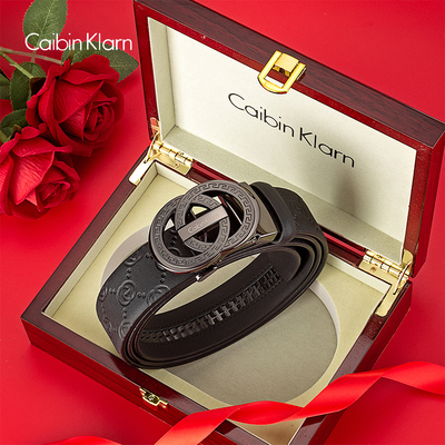 高端皮带男2025新款真皮男士腰带