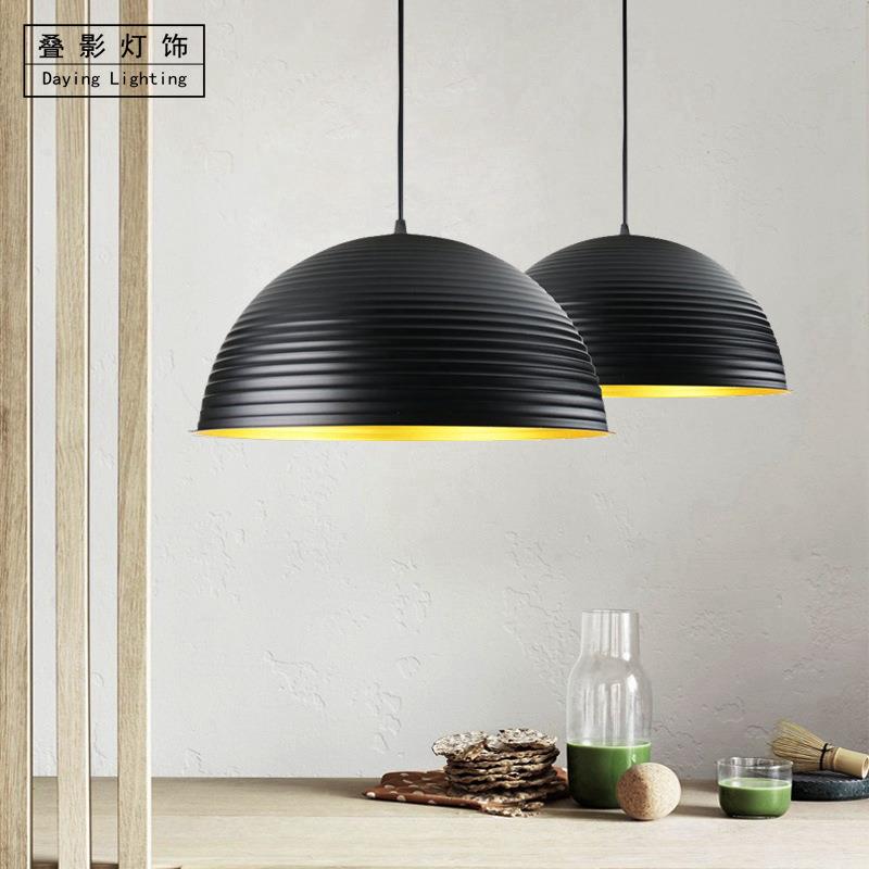 现代极简铝材吊灯餐厅火锅烧烤店卡座网咖棋牌室民宿个性灯饰