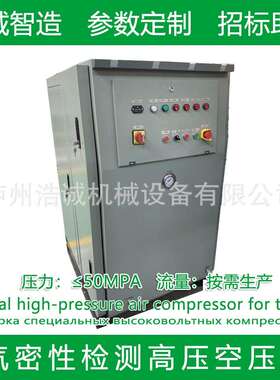 100bar固定式高压空压机高压打气泵充气机
