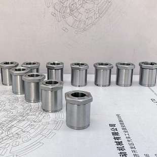 STK600螺母型不锈钢304材质胀紧套涨紧套免键轴套免键轴衬涨套