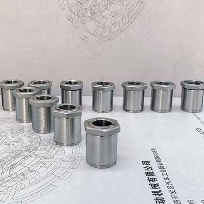 STK600螺母型不锈钢304材质胀紧套涨紧套免键轴套免键轴衬涨套