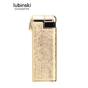 Lubinski&BIGBEN联名款 烟斗打火机锌合金属复古高档斜明火点烟器