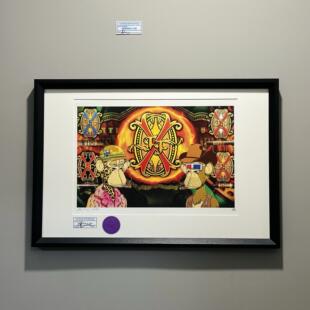 S5h限量版画富恩特巨著FUENTE OPUS X & 无聊猿&非古雪茄挂画酒吧