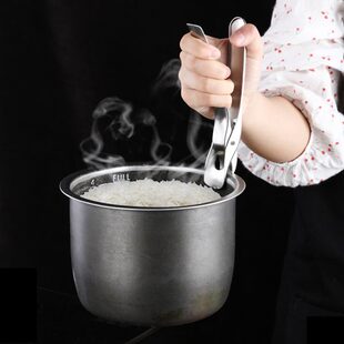 碗防滑30蒸砂锅4不锈钢夹器盘防烫夹工具夹碗器提夹小取家用厨房