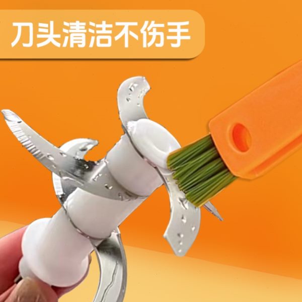 宝宝婴儿辅食机刀片清洗刷子绞肉机刀头缝隙清洁刷奶瓶保温杯盖刷