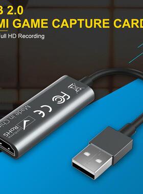 HDMI to USB 2.0 Video Capture Card 1080P HD Recorder Game/Vi