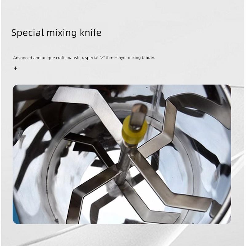 高速色粉分散机钛白粉颜料打粉机混合不锈钢食品调料硅藻泥搅拌机