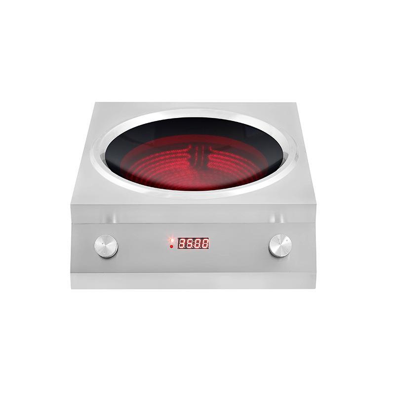 火锅炉方形凹盘电陶炉台面驻立式烧烤炉商用凹面电陶炉多功能爆炒