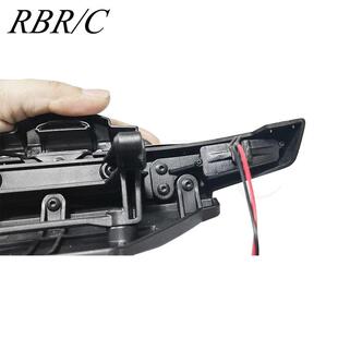 极速trx4bronco烈马福特仿真dj灯装饰Jg前杠带水箱片网b内置射灯