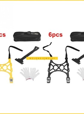 6pcs niversal  Snow ire Anti-skid Chains Wheel AntiVskid Win