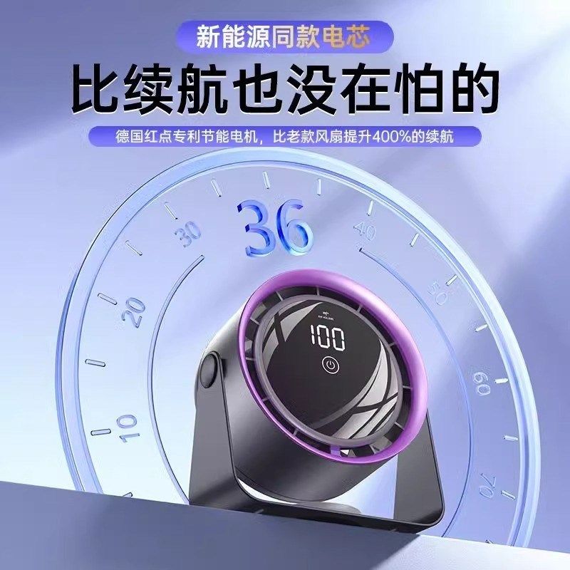 小风扇桌面静音办公室桌上厨房电风扇壁挂式M厕所卫生间台式空气