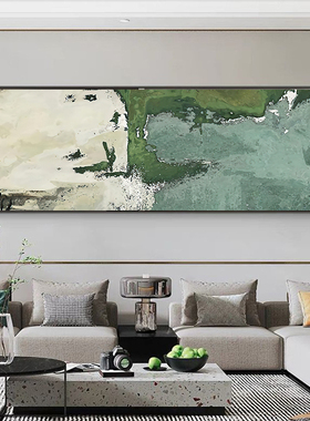Y-80现代简约抽象客厅装饰画沙发背景墙J画 艺术油画大气别墅挂画