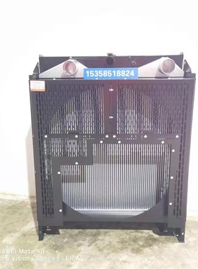 400千瓦KW上柴股份6ETAA12.8-G31国L三电喷柴油发电机水箱 散热器