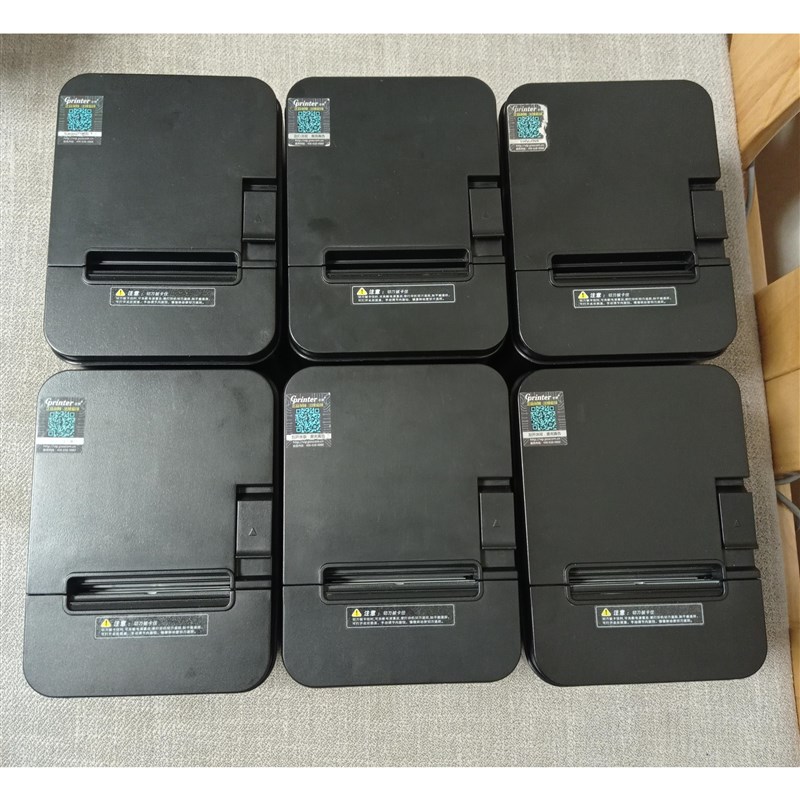 新品9成新佳博GP-C417-USB接口D前台80热敏票据小票出单打印机美