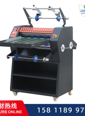 FM-8490G高速卷料覆膜机镀铝膜加热BOPP膜卷对卷复合不干胶贴合机