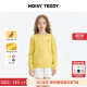 新款 26年春季 简约纯色儿童长袖 开衫 舒适宽松百搭 NOISY 毛衫 TEDDY