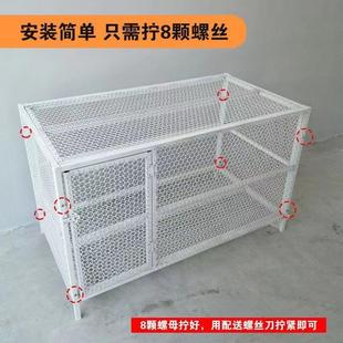 .防黄鼠狼养鸡笼家用大号室外楼顶院子鸽子狗兔子鸭子笼子防鼠