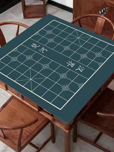 定制象棋桌垫棋盘大号折叠便携桌布单卖像棋牌软布静音防滑正方形