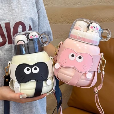 旺仔狗高颜值大容量保温杯