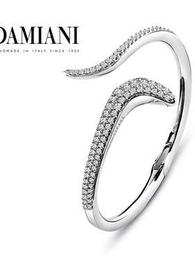 【新年礼物】DAMIANI玳美雅 伊甸园系列18K金钻石陶瓷手镯