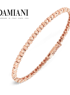 【新年礼物】DAMIANI玳美雅 浮光掠影18K玫瑰金手镯女