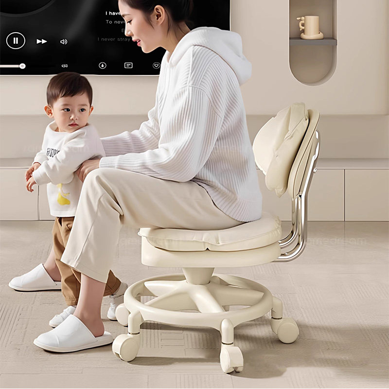 万向轮小凳子家用带滑轮矮凳可移动客厅板凳儿童换鞋凳靠背小椅子,住宅家具,矮凳,淘宝优惠券,粉丝福利购,淘宝优惠卷