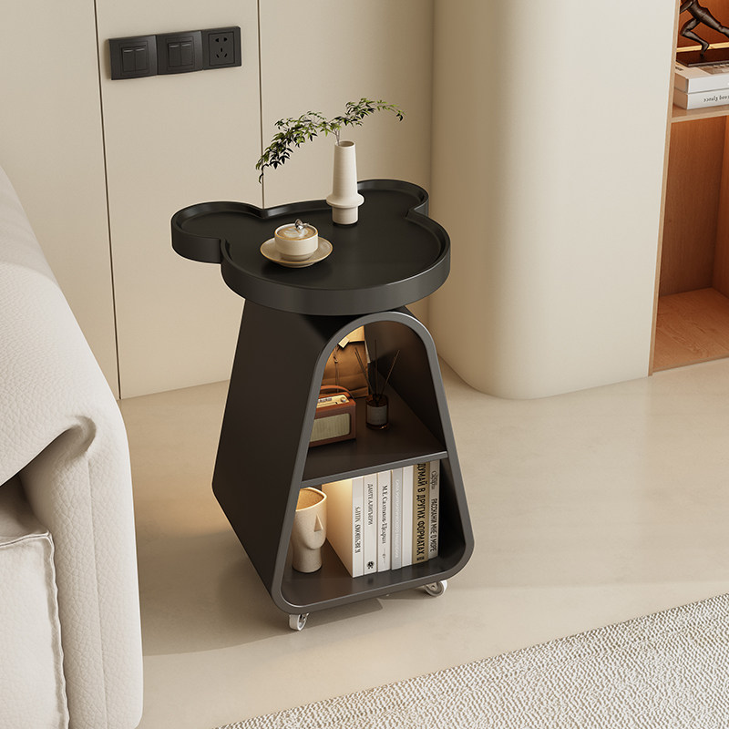 奶油风卧室床头带轮边桌可移动茶几小熊沙发边几小户型客厅小茶几,住宅家具,角几/边几,淘宝优惠券,粉丝福利购,淘宝优惠卷