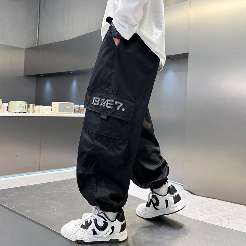 左西风云儿童套装男童春秋款工装裤子2026新款休闲春季男孩春装中