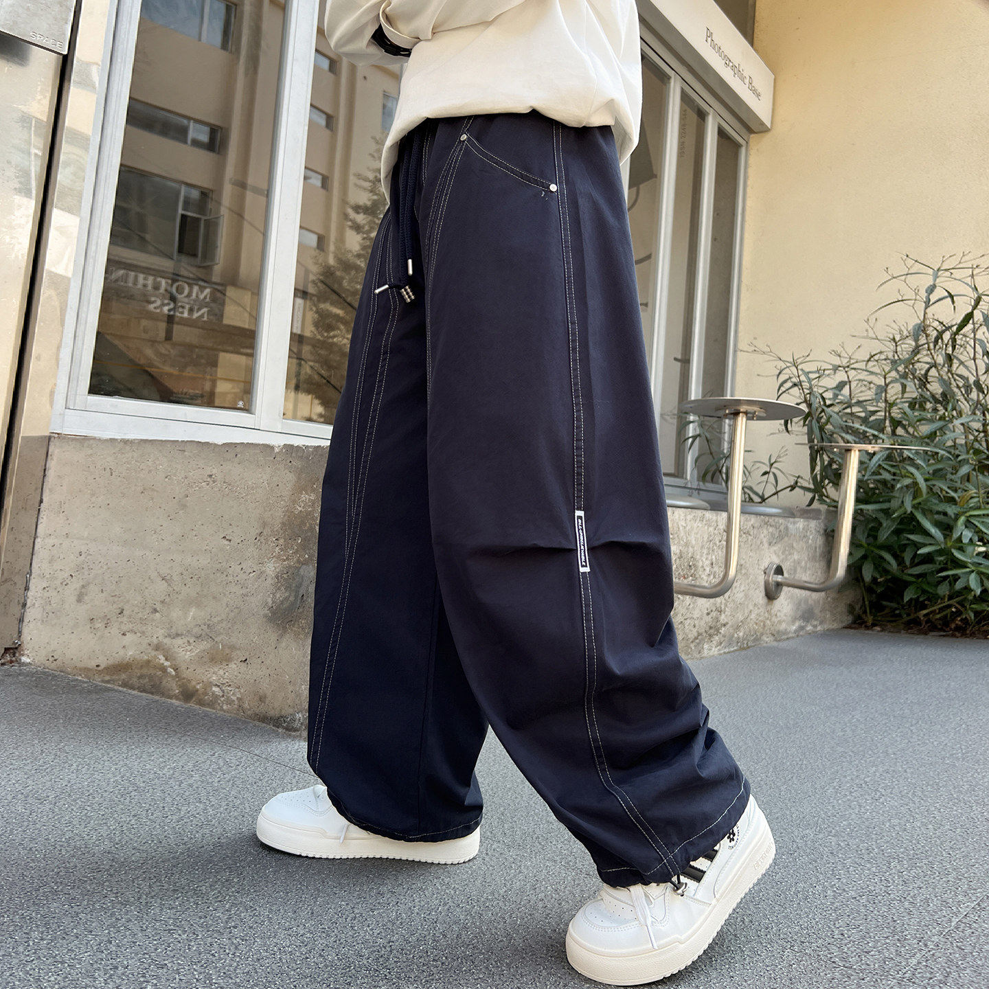 左西风云儿童装男童春秋款裤子2026新款春装男孩春季卫裤中大童运