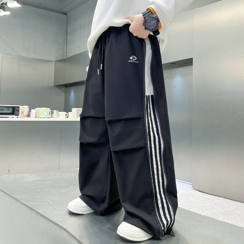 左西风云儿童装男童春秋款裤子2026新款中大童春装卫裤春季运动男