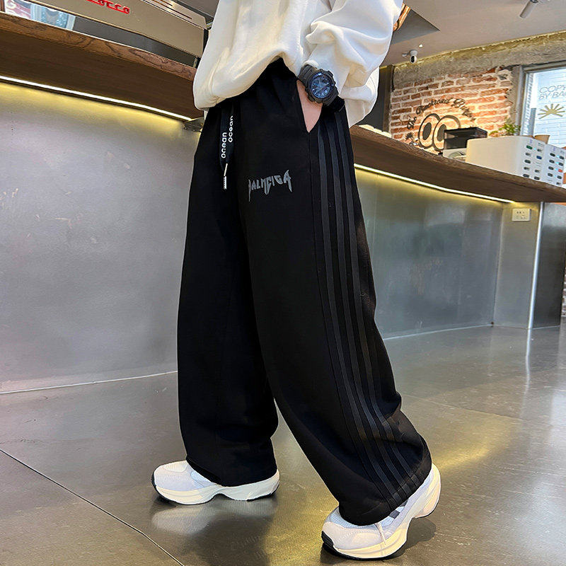 左西风云儿童套装男童春秋款裤子2026新款春装男孩中大童卫裤运动