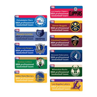 湖人勇士篮网凯尔特人合集篮球迷反光车贴车身贴后窗玻璃贴