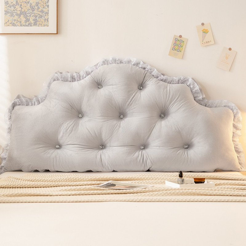 网红床头靠e垫公主风欧式榻榻米软包卧室大靠背加高改造床上靠枕,居家布艺,床头靠垫,淘宝优惠券,粉丝福利购,淘宝优惠卷